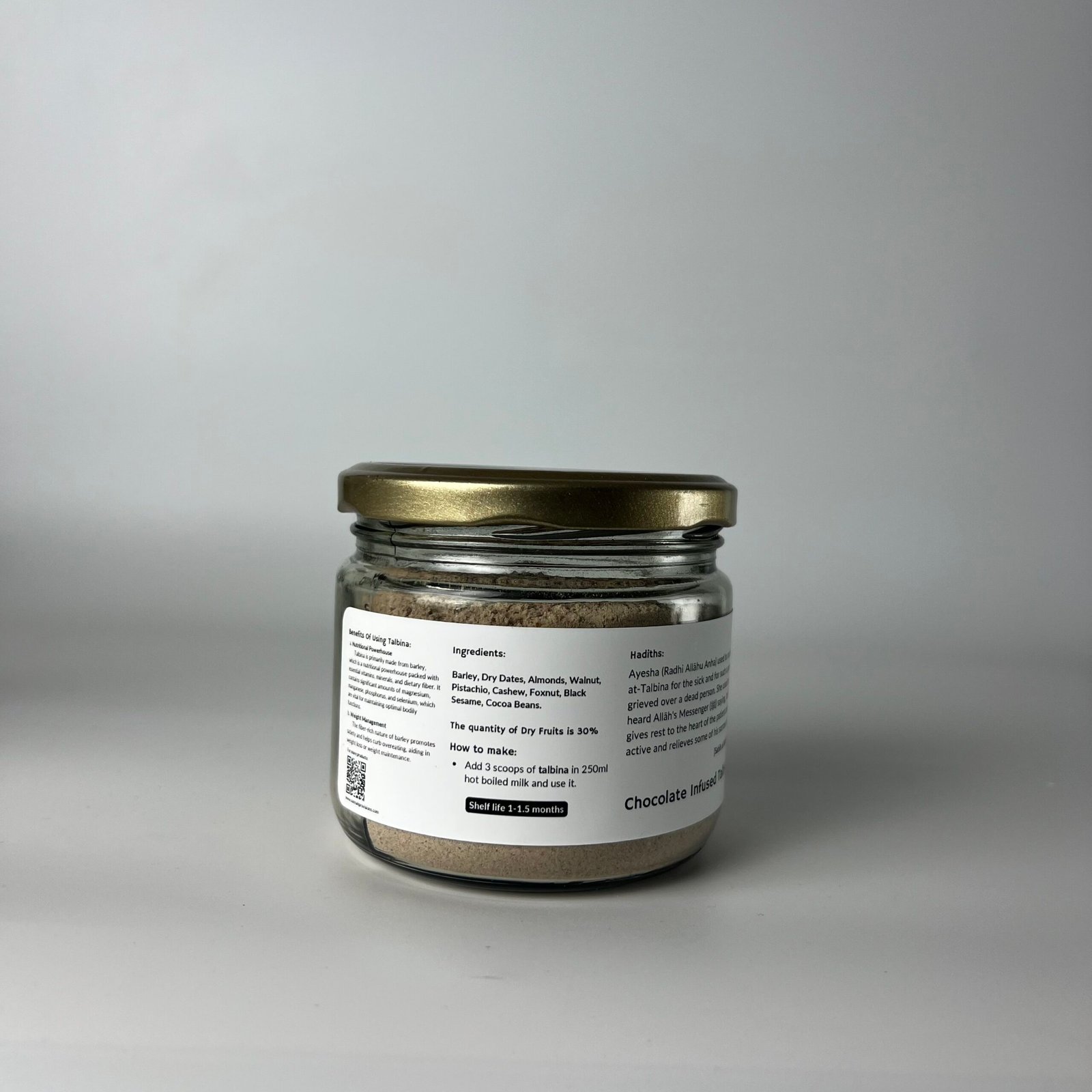 Chocolate Infused Talbina With Dry Fruits - Image 4