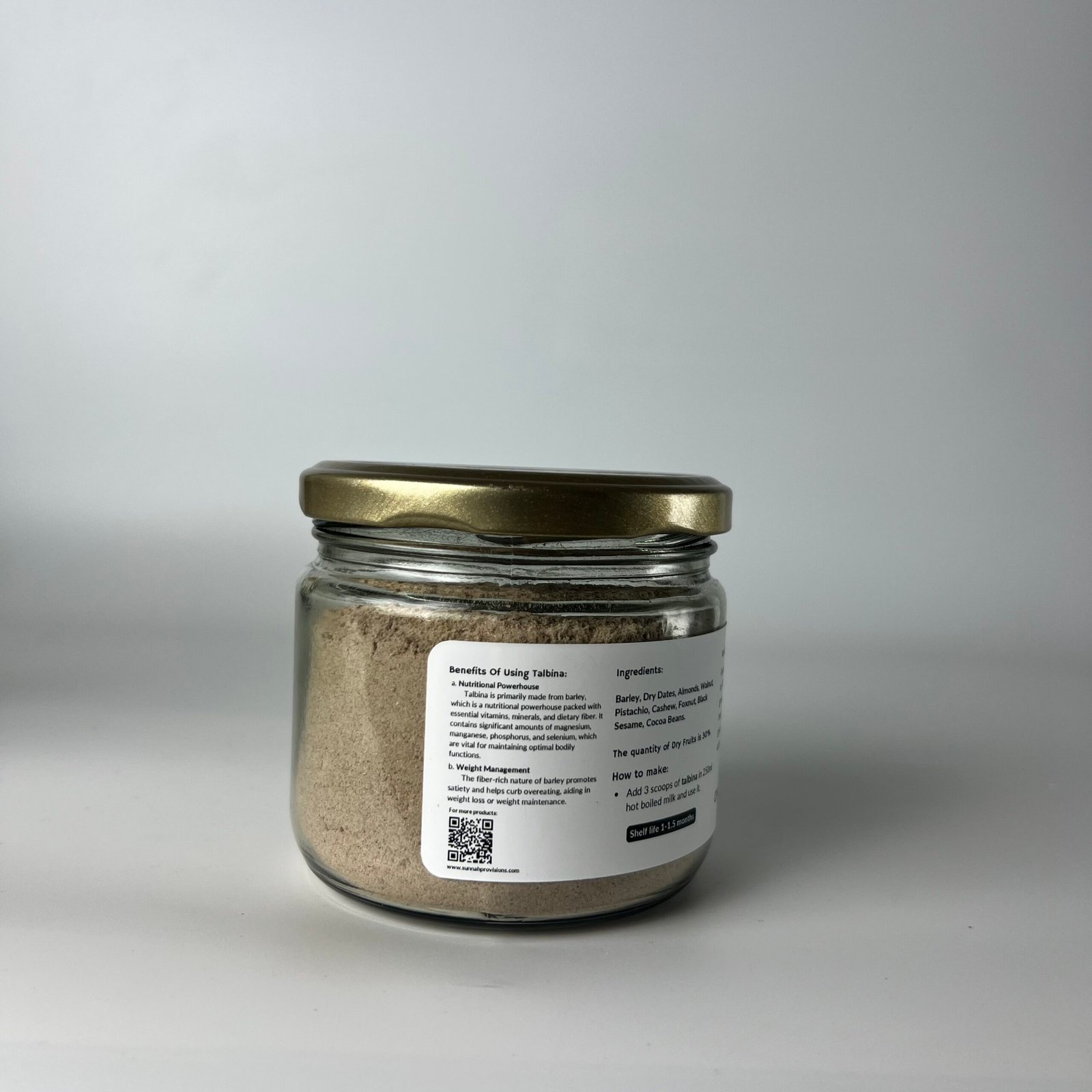 Chocolate Infused Talbina With Dry Fruits - Image 2